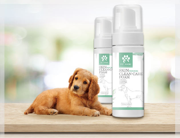 植萃無香料潔淨乾洗泡沫-狗狗專用