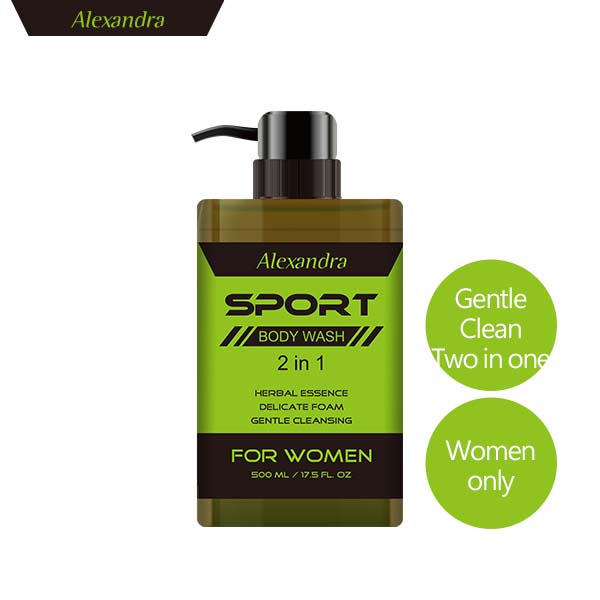Two-in-one shampoo and shower gel-for Women